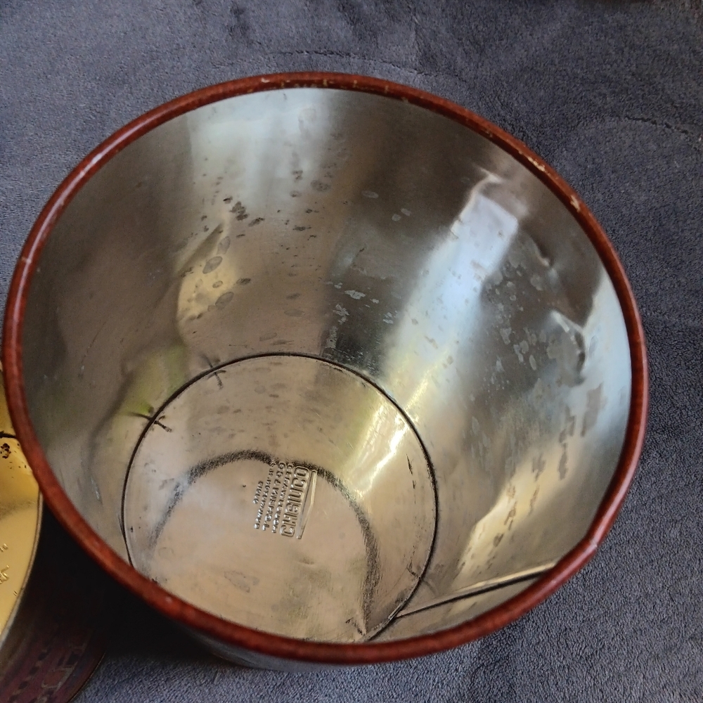 Vintage Sunshine Red Coffee Tin Can Homestead Cookie Tin Farmhouse Kitchen Set - Picture 11 of 12